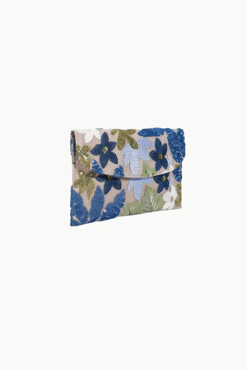Elegant floral embroidered clutch bag displayed as a chic floral clutch clutch handbag