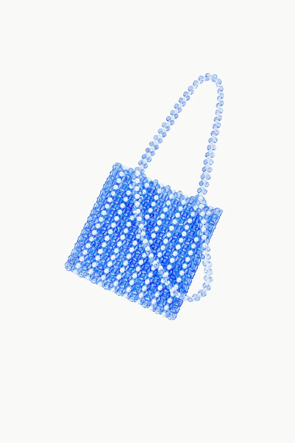 Blue Sol Mer beaded bag with shoulder strap for stylish accessories